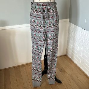 Disney parks pajama bottoms- Main Street Christmas theme